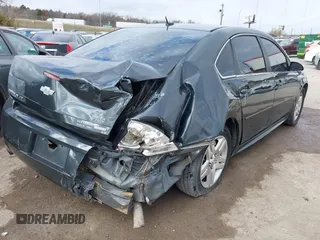 2014 Chevrolet Impala LT with VIN 2G1WB5E35E1123415, listed as a IAAI auction lot 41101111 with 129,870 mi miles and . Bid and sale history available at DreamBid. Image 4.