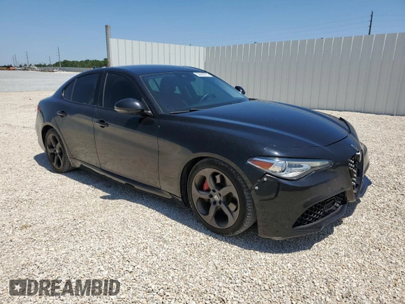 2017 Alfa Romeo Giulia with VIN ZARFAEBN2H7535451, listed as a Copart auction lot 52605275 with 66,904 mi miles and Clean Title. Bid and sale history available at carsss.com. Image 4.
