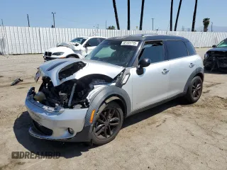 2012 MINI Countryman with VIN WMWZB3C58CWM02843, listed as a Copart auction lot 52131715 with Not Provided miles and Salvage Title. Bid and sale history available at DreamBid. Image 1.
