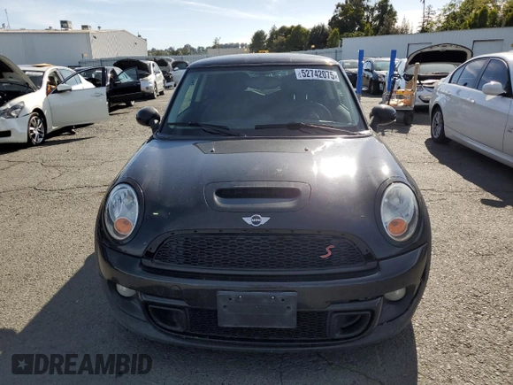 2012 MINI Hardtop S with VIN WMWSV3C54CT386098, listed as a Copart auction lot 52742075 with 119,432 mi miles and Salvage Title. Bid and sale history available at DreamBid. Image 5.