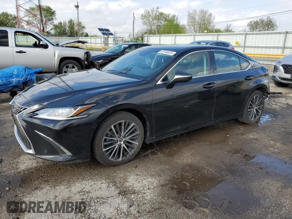 2022 Lexus ES 250 with VIN 58AD11D18NU008987, listed as a Copart auction lot 55146525 with 241,833 mi miles and Salvage title. Bid and sale history available at DreamBid. Image 1.