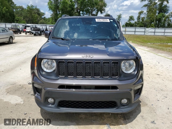 2021 Jeep Renegade Latitude z VIN ZACNJCBB7MPM38370, wystawiony jako Copart lot #54619055 z przebiegiem 69 623 mil mil oraz Nie do naprawy • Non repairable. Historia ofert i sprzedaży dostępna na DreamBid. Obrazek 5.