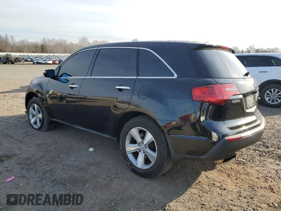 2010 Acura MDX Technology with VIN 2HNYD2H48AH529505, listed as a Copart auction lot 50682825 with 122,832 mi miles and Salvage Title. Bid and sale history available at DreamBid. Image 2.