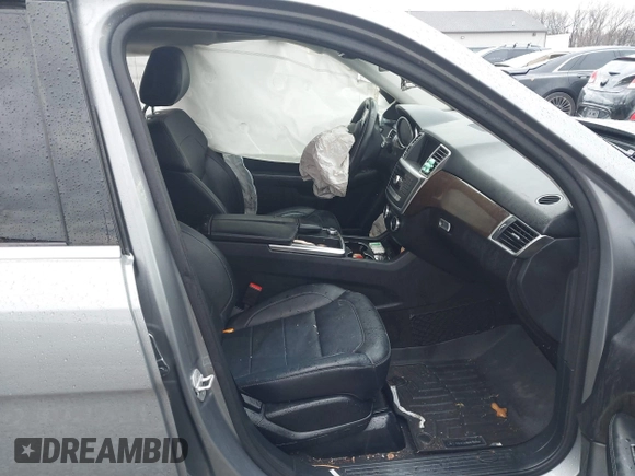 2015 Mercedes-Benz M 350 with VIN 4JGDA5HB0FA513409, listed as a IAAI auction lot 41216564 with 60,539 mi miles and . Bid and sale history available at DreamBid. Image 5.