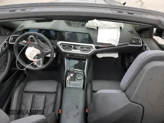 2022 BMW M4 Competition xDrive with VIN WBS33BA05NCJ12693, listed as a Copart auction lot 79721844 with 0 mi miles and Salvage Title. Bid and sale history available at carsss.com. Image 8.