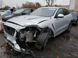2020 Jaguar F-Pace SVR with VIN SADCZ2EE3LA617186, listed as a Copart auction lot 73372603 with 52,265 mi miles and Salvage Title. Bid and sale history available at DreamBid. Image 1.