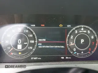 2019 Jaguar F-Pace 30t Portfolio z VIN SADCN2GX7KA365936, wystawiony jako Copart lot #58727155 z przebiegiem 71 697 mil mil oraz Szkoda całkowita • Salvage title. Historia ofert i sprzedaży dostępna na DreamBid. Obrazek 9.