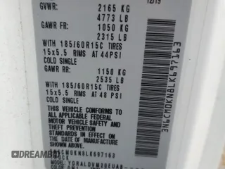 2020 Nissan NV200 SV с VIN 3N6CM0KN8LK697163, выставлен на аукционе Copart как лот 58204825 с пробегом 115 260 миль миль и Списание • Salvage title. История ставок и продаж доступна на DreamBid. Изображение 13.