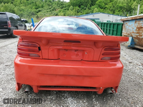 1995 Ford Mustang GT with VIN 1FALP42T7SF141936, listed as a Copart auction lot 56161595 with 91,903 mi miles and Salvage title. Bid and sale history available at DreamBid. Image 6.