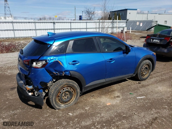 2016 Mazda CX-3 Touring with VIN JM1DKBC74G0105621, listed as a Copart auction lot 51286365 with 235,983 mi miles and Salvage Title. Bid and sale history available at carsss.com. Image 3.