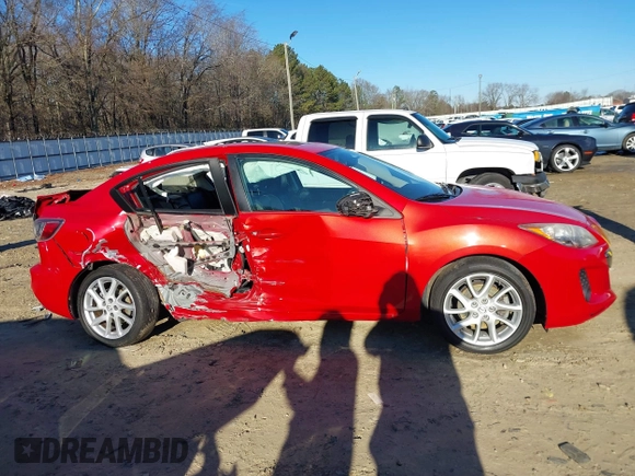 2012 Mazda 3 S Grand Touring with VIN JM1BL1W53C1658421, listed as a IAAI auction lot 41294572 with 100,875 mi miles and . Bid and sale history available at DreamBid. Image 14.