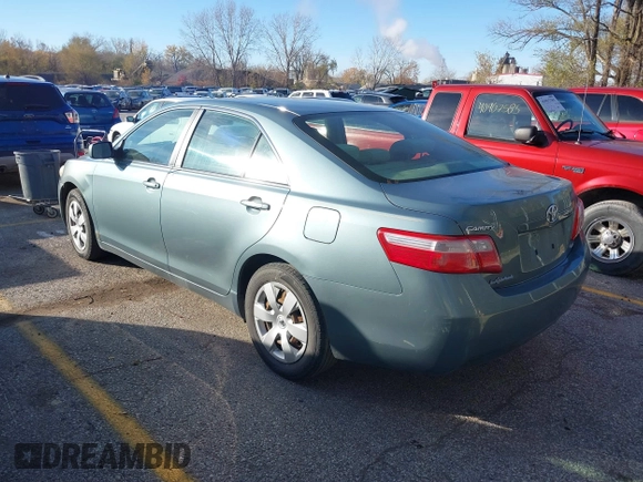 2009 Toyota Camry with VIN 4T4BE46K19R049130, listed as a IAAI auction lot 40916331 with 161,830 mi miles. Bid and sale history available at carsss.com. Image 3.