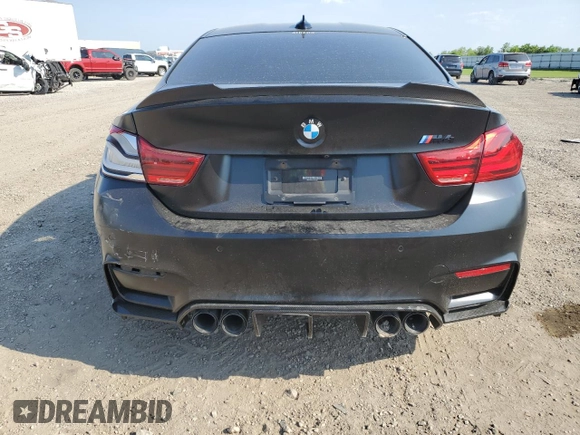 2018 BMW M4 with VIN WBS4Y9C5XJAA92487, listed as a Copart auction lot 68192164 with Not Provided miles and Salvage Title. Bid and sale history available at carsss.com. Image 6.