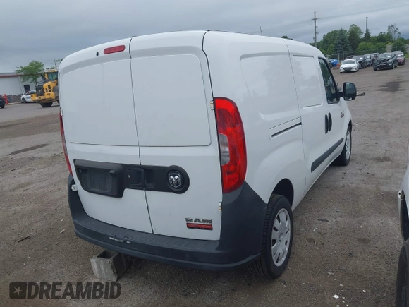 2015 Ram ProMaster City Cargo Tradesman with VIN ZFBERFAT8F6A04753, listed as a IAAI auction lot 42680015 with 168,199 mi miles and . Bid and sale history available at DreamBid. Image 4.