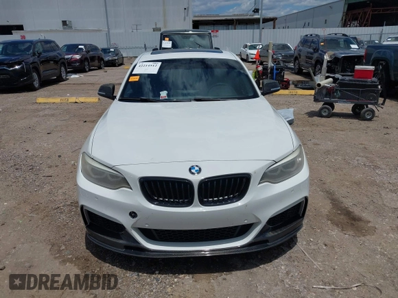 2014 BMW 2 Series 228i with VIN WBA1F5C54EV256303, listed as a IAAI auction lot 42214512 with 81,116 mi miles and . Bid and sale history available at DreamBid. Image 12.