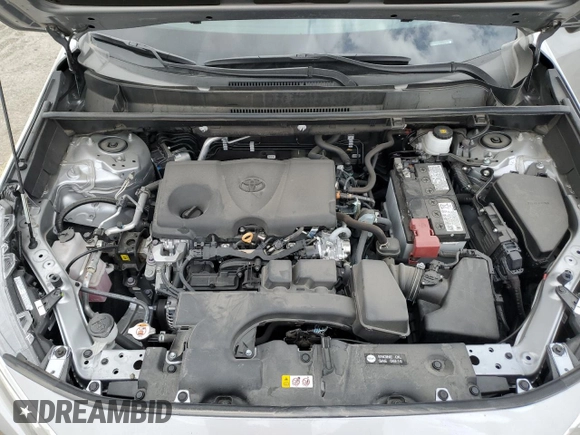 2024 Toyota RAV4 LE with VIN 2T3H1RFV8RW321834, listed as a Copart auction lot 49007425 with 27,059 mi miles and Salvage Title. Bid and sale history available at carsss.com. Image 12.
