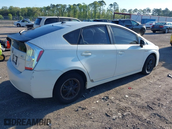 2010 Toyota Prius II with VIN JTDKN3DU6A0240907, listed as a IAAI auction lot 42046569 with 248,043 mi miles and . Bid and sale history available at DreamBid. Image 4.