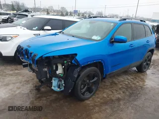 2018 Jeep Cherokee Limited with VIN 1C4PJMDB3JD570003, listed as a IAAI auction lot 41474606 with 56,433 mi miles. Bid and sale history available at carsss.com. Image 18.