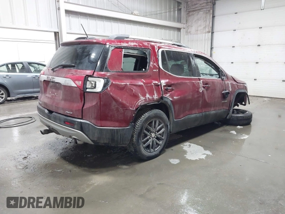 2018 GMC Acadia SLT with VIN 1GKKNULS9JZ245881, listed as a IAAI auction lot 42022142 with 77,590 mi miles and . Bid and sale history available at DreamBid. Image 4.