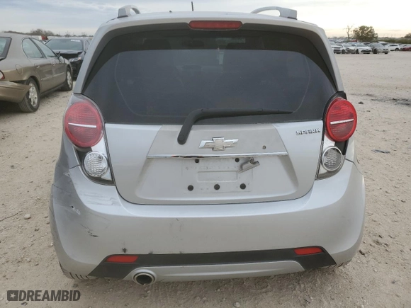 2014 Chevrolet Spark LT with VIN KL8CF6S93EC469950, listed as a Copart auction lot 89099095 with 105,598 mi miles and Salvage Title. Bid and sale history available at carsss.com. Image 6.