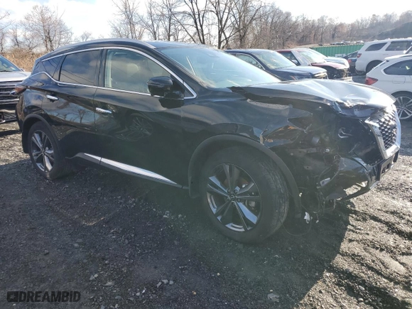 2023 Nissan Murano Platinum with VIN 5N1AZ2DS3PC138539, listed as a Copart auction lot 51133615 with 19,113 mi miles and Salvage Title. Bid and sale history available at carsss.com. Image 4.