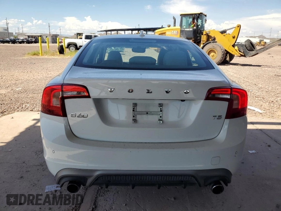 2018 Volvo S60 Dynamic with VIN YV126MFLXJ2450531, listed as a Copart auction lot 67108144 with 103,633 mi miles and Salvage Title. Bid and sale history available at carsss.com. Image 6.