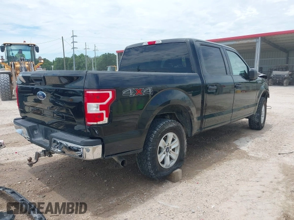 2018 Ford F-150 XL with VIN 1FTEW1E53JFB86923, listed as a IAAI auction lot 42399654 with 171,690 mi miles and . Bid and sale history available at DreamBid. Image 4.