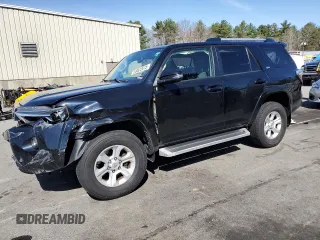 2021 Toyota 4Runner SR5 Premium with VIN JTENU5JR7M5893471, listed as a Copart auction lot 53822615 with 206,440 mi miles and Salvage title. Bid and sale history available at DreamBid. Image 1.