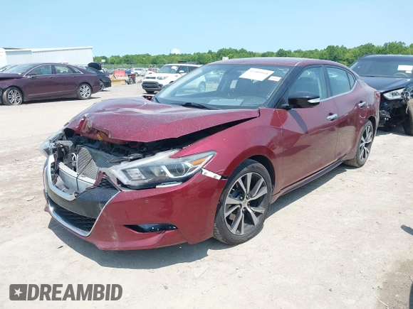 2017 Nissan Maxima SL with VIN 1N4AA6AP6HC448324, listed as a IAAI auction lot 42389918 with 117,704 mi miles and . Bid and sale history available at DreamBid. Image 2.