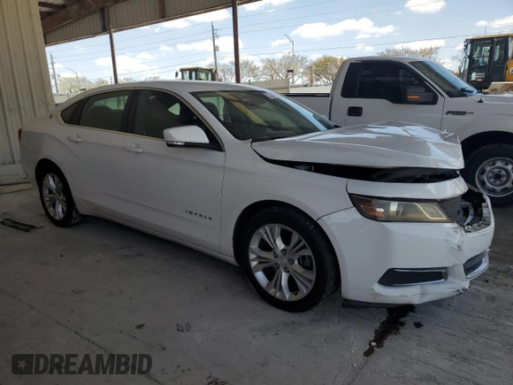 2014 Chevrolet Impala LT with VIN 2G1115SL4E9263359, listed as a Copart auction lot 52239775 with 135,437 mi miles and Salvage Title. Bid and sale history available at DreamBid. Image 4.