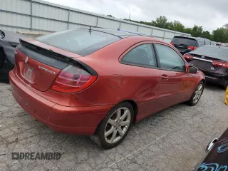 2002 Mercedes-Benz C 230/260/280/320 with VIN WDBRN47J72A327957, listed as a Copart auction lot 66282164 with 77,014 mi miles and Salvage Title. Bid and sale history available at DreamBid. Image 3.
