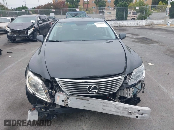 2007 Lexus LS 460 with VIN JTHBL46FX75019041, listed as a IAAI auction lot 42471322 with Not provided miles and . Bid and sale history available at DreamBid. Image 11.