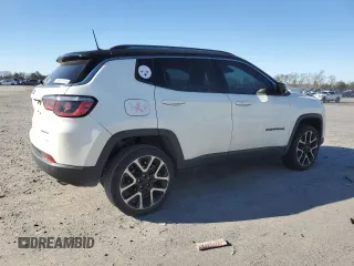 2018 Jeep Compass Limited with VIN 3C4NJDCB4JT288083, listed as a Copart auction lot 45876825 with 89,812 mi miles and Clean Title. Bid and sale history available at DreamBid. Image 3.