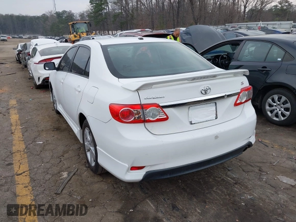 2011 Toyota Corolla L with VIN 2T1BU4EE3BC695365, listed as a IAAI auction lot 41790976 with 174,517 mi miles. Bid and sale history available at carsss.com. Image 3.