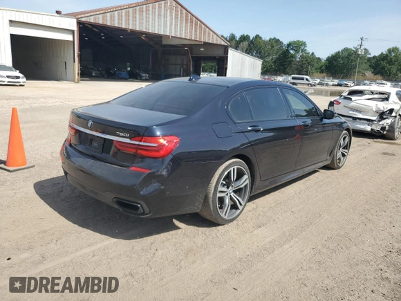2016 BMW 7 Series 750i z VIN WBA7F0C57GGM20650, wystawiony jako Copart lot #57177555 z przebiegiem 113 632 mil mil oraz Czysty tytuł • Clean title. Historia ofert i sprzedaży dostępna na DreamBid. Obrazek 3.