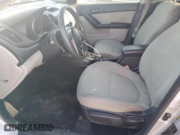 2011 Kia Forte EX with VIN KNAFU4A28B5380794, listed as a Copart auction lot 52823735 with 186,741 mi miles and Salvage Title. Bid and sale history available at carsss.com. Image 7.