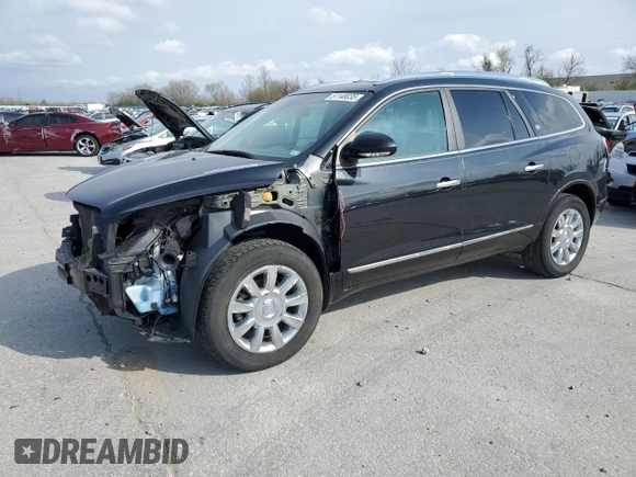 2015 Buick Enclave Leather with VIN 5GAKVBKD6FJ309160, listed as a Copart auction lot 51148035 with 126,323 mi miles and Salvage Title. Bid and sale history available at carsss.com. Image 1.