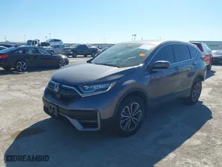 2022 Honda CR-V Hybrid EX-L with VIN 5J6RT6H8XNL036659, listed as a IAAI auction lot 40644533 with 60,407 mi miles. Bid and sale history available at carsss.com. Image 18.