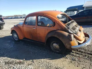 1973 Volkswagen Beetle with VIN 1332919096, listed as a Copart auction lot 81315254 with 53,111 mi miles and Salvage Title. Bid and sale history available at DreamBid. Image 2.
