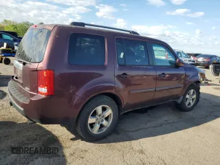 2011 Honda Pilot EX-L z VIN 5FNYF4H60BB033618, wystawiony jako Copart lot #55600035 z przebiegiem 135 171 mil mil oraz Szkody całkowita. Historia ofert i sprzedaży dostępna na DreamBid. Obrazek 3.