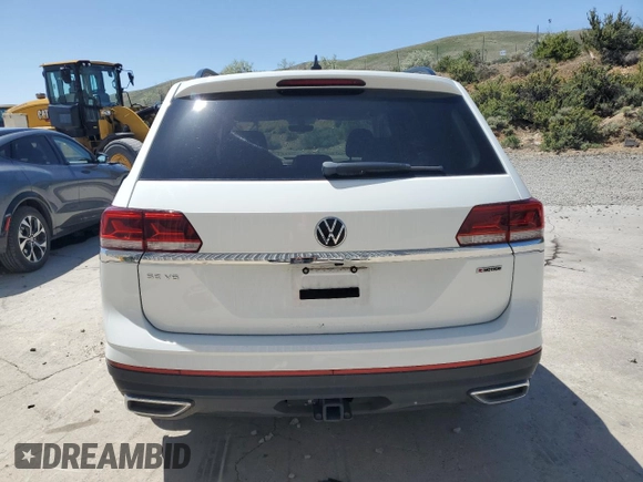 2021 Volkswagen Atlas SE z VIN 1V2HR2CA4MC568201, wystawiony jako Copart lot #57884145 z przebiegiem 49 201 mil mil oraz Czysty tytuł • Clean title. Historia ofert i sprzedaży dostępna na DreamBid. Obrazek 6.
