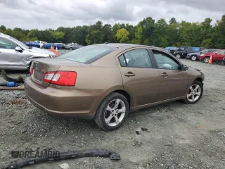 2009 Mitsubishi Galant ES z VIN 4A3AB56F29E006970, wystawiony jako Copart lot #73224694 z przebiegiem Nie podano mil oraz Szkoda całkowita • Salvage title. Historia ofert i sprzedaży dostępna na DreamBid. Obrazek 3.