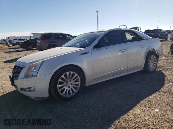 2011 Cadillac CTS Performance with VIN 1G6DJ5EY9B0105717, listed as a Copart auction lot 83389924 with 128,952 mi miles and Salvage Title. Bid and sale history available at carsss.com. Image 1.