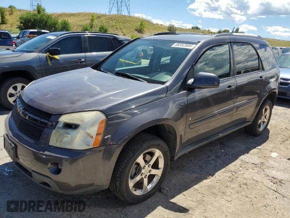 2008 Chevrolet Equinox LT with VIN 2CNDL63F486056551, listed as a Copart auction lot 68352504 with 181,819 mi miles and Salvage Title. Bid and sale history available at carsss.com. Image 1.