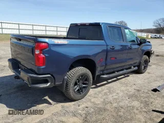 2020 Chevrolet Silverado 1500 LT Trail Boss with VIN 3GCPYFED3LG415965, listed as a Copart auction lot 53049895 with 69,215 mi miles and Salvage Title. Bid and sale history available at carsss.com. Image 3.