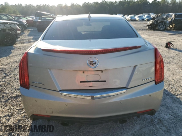 2014 Cadillac ATS Luxury AWD with VIN 1G6AH5RX9E0117273, listed as a Copart auction lot 46536525 with 126,518 mi miles and Salvage title. Bid and sale history available at DreamBid. Image 6.