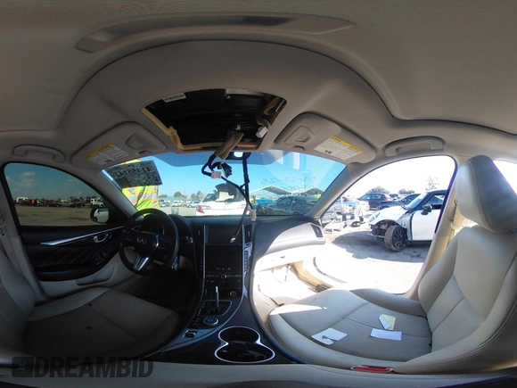 2018 Infiniti Q50 Sport with VIN JN1EV7AP3JM359867, listed as a IAAI auction lot 41455142 with 55,897 mi miles and . Bid and sale history available at carsss.com. Image 22.