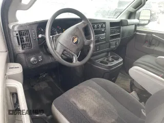 2019 Chevrolet Express Cargo Van with VIN 1GCWGAFG8K1229135, listed as a Copart auction lot 45114855 with 33,244 mi miles and Salvage Title. Bid and sale history available at carsss.com. Image 8.