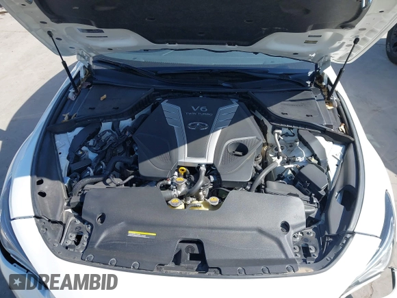 2018 Infiniti Q60 Sport with VIN JN1EV7EK5JM341188, listed as a IAAI auction lot 41990535 with 52,640 mi miles and . Bid and sale history available at DreamBid. Image 10.