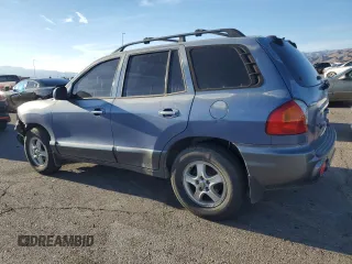 2001 Hyundai Santa Fe GLS with VIN KM8SC83D11U129013, listed as a Copart auction lot 78885494 with 168,175 mi miles and Salvage Title. Bid and sale history available at carsss.com. Image 2.